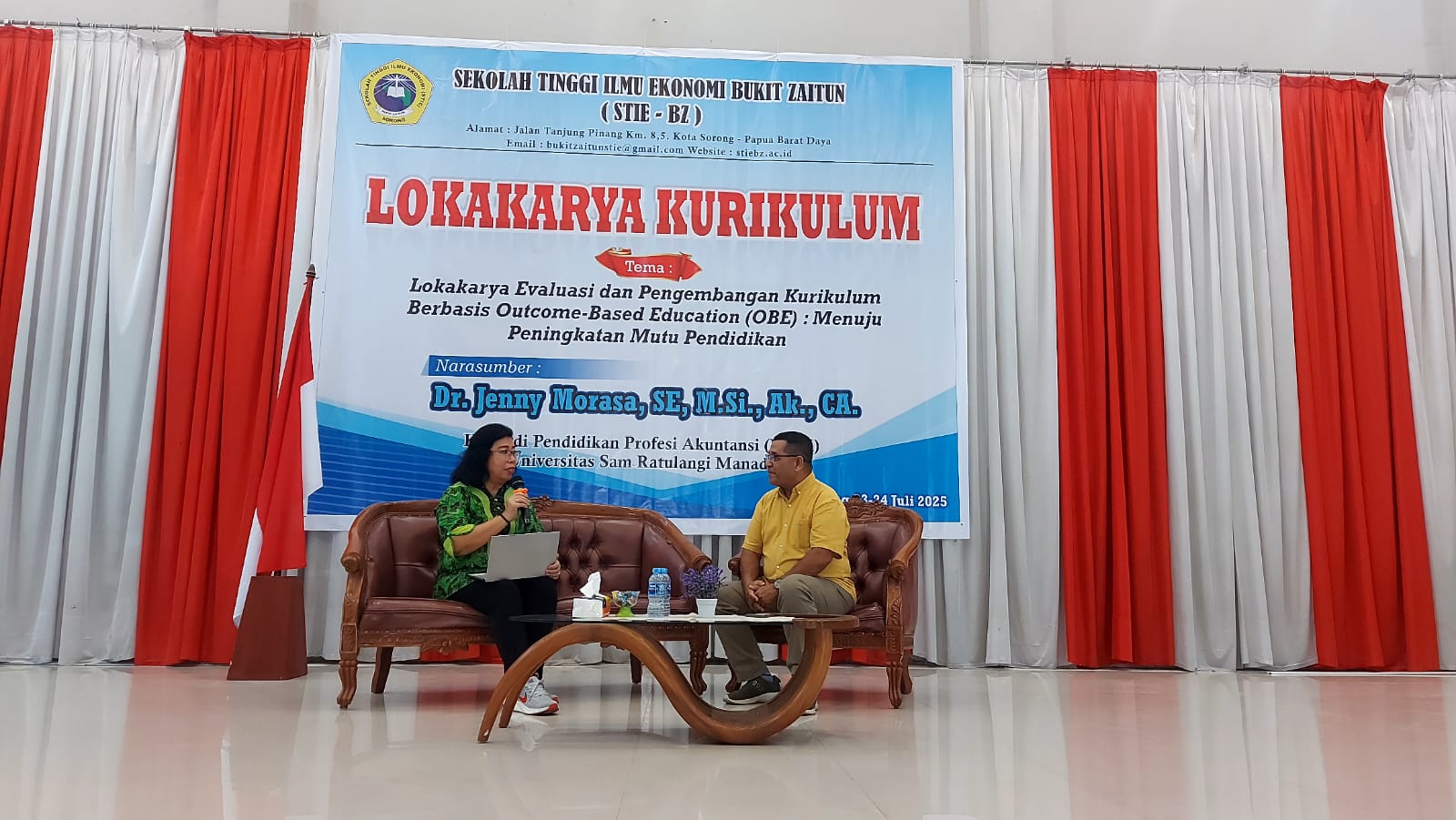 Lokakarya Kurikulum dengan Tema : Lokakarya Evaluasi dan Pengembangan Kurikulum Berbasis Outcome-Based Education (OBE) Lokakarya Kurikulum dengan Tema : Lokakarya Evaluasi dan Pengembangan Kurikulum Berbasis Outcome-Based Education (OBE)